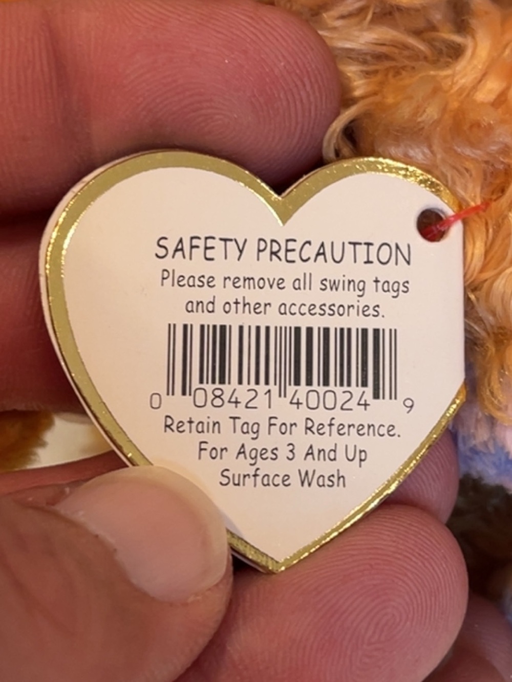 ‘02 - Ty - Tommy the Turkey Beanie Baby - Picture 7 of 9